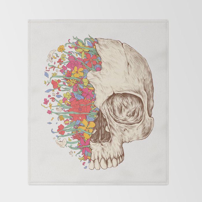 Beauty in Death Throw Blanket Gallery Image 2