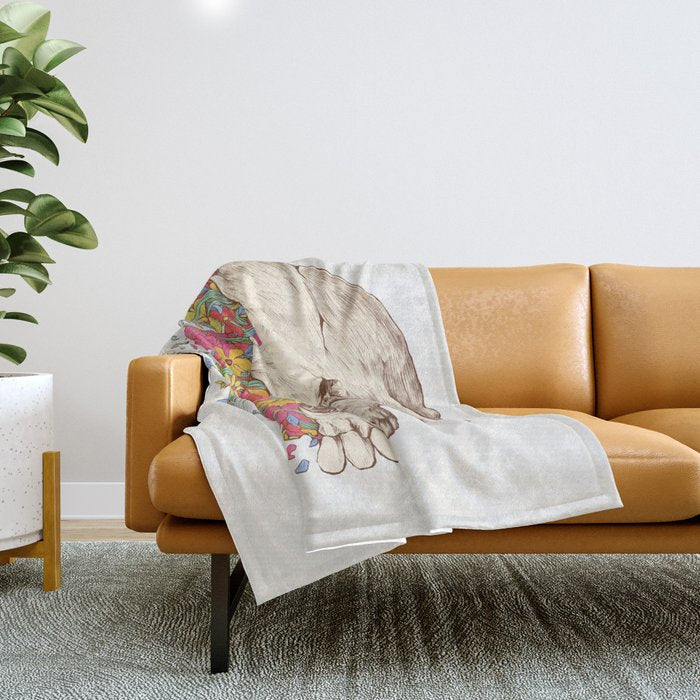 Beauty in Death Throw Blanket Gallery Image 1