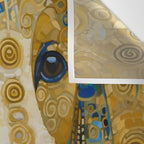 Klimt Dog with Brown Eyes Wall Tapestry Gallery Image 3