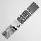 Lost; Very Lost funny roadsign humorous black and white quote photograph - photography - photographs Table Runner Gallery Image 3