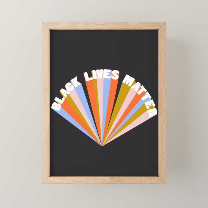 Black Lives Matter Mini Art Print Gallery Image 1