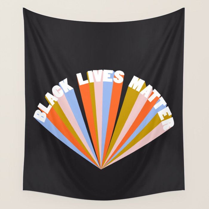 Black Lives Matter Wall Tapestry Gallery Image 4