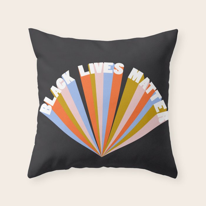 Black Lives Matter Throw Pillow Gallery Image 6