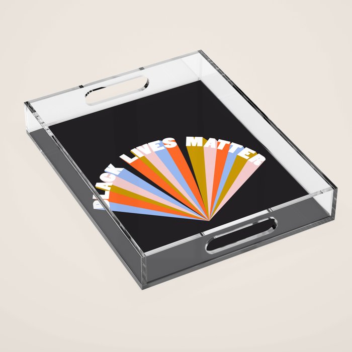 Black Lives Matter Acrylic Tray Gallery Image 1