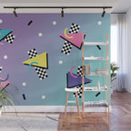 Memphis pattern 59 - 80s / 90s Retro Wall Mural Gallery Image 1