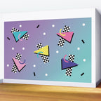 Memphis pattern 59 - 80s / 90s Retro Wall Mural Gallery Image 2