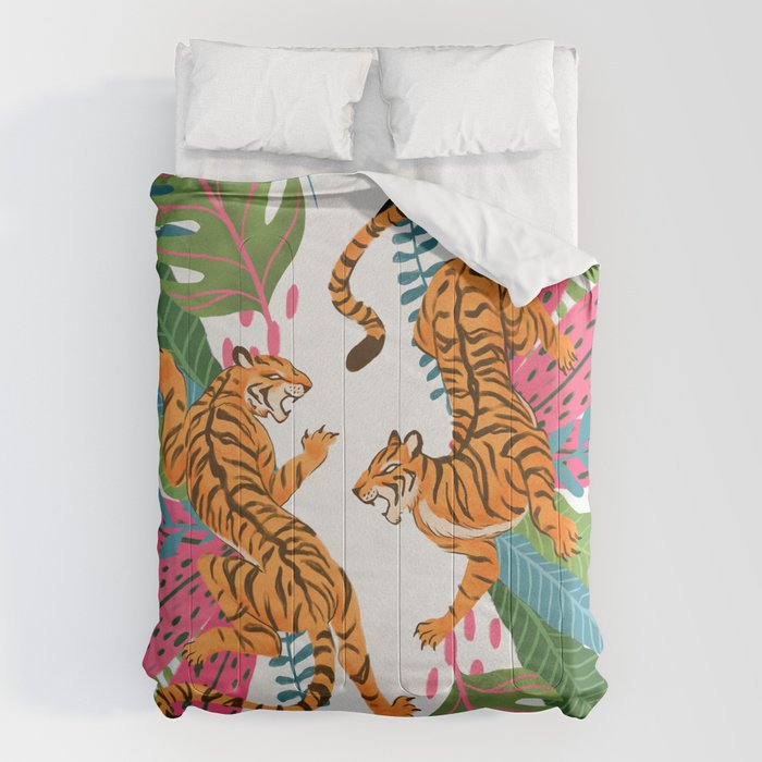 Wild Jungle Tigers Comforter Gallery Image 6