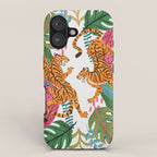 Wild Jungle Tigers iPhone Case Gallery Image 1