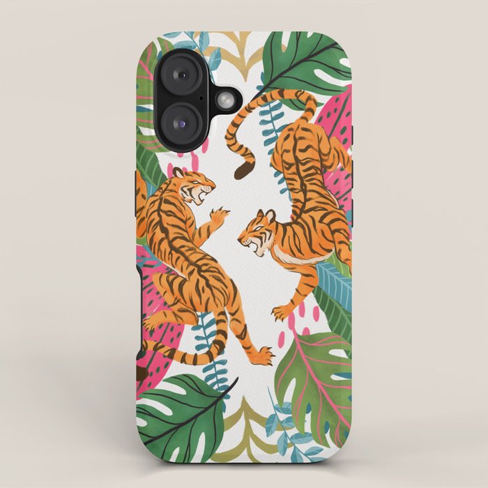 Wild Jungle Tigers iPhone Case Gallery Image 1