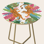 Wild Jungle Tigers Side Table Gallery Image 2