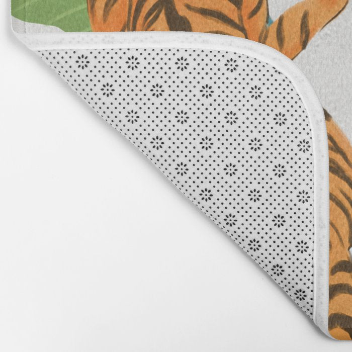Wild Jungle Tigers Bath Mat Gallery Image 2