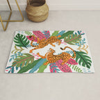 Wild Jungle Tigers Rug Gallery Image 1