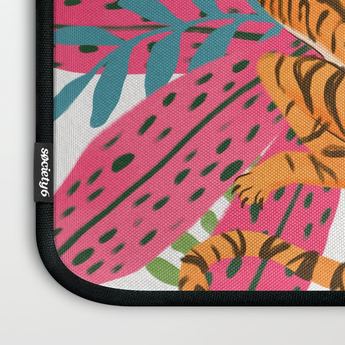 Wild Jungle Tigers Laptop Sleeve Gallery Image 3