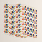 STAY WEIRD - colorful typography Wrapping Paper Gallery Image 3
