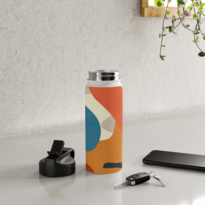 Abstract Art 43 Water Bottle Gallery Image 4