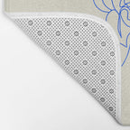 The Girl with the Flowers: Off-White Edition Bath Mat Gallery Image 2