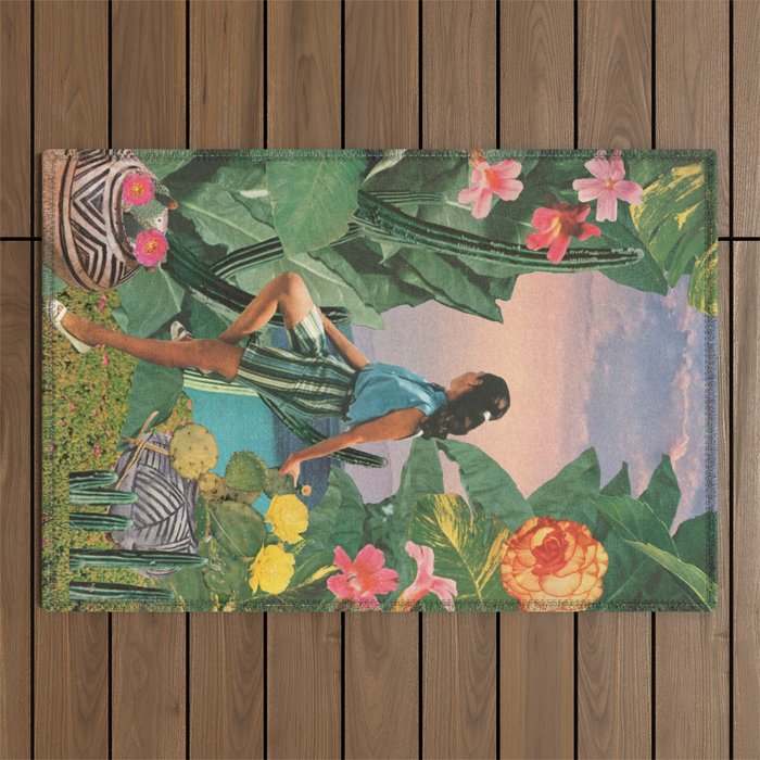 Botanical Cove Outdoor Rug Gallery Image 1