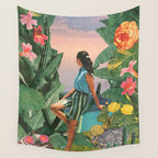 Botanical Cove Wall Tapestry Gallery Image 4