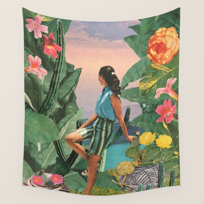 Botanical Cove Wall Tapestry Gallery Image 4