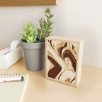 Mocha Drift Mini Art Print Gallery Image 2