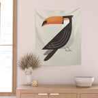 Whimsy Toucan Wall Tapestry Gallery Image 2