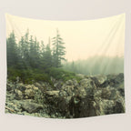 Hiking the Maine Coast Wall Tapestry Gallery Image 4