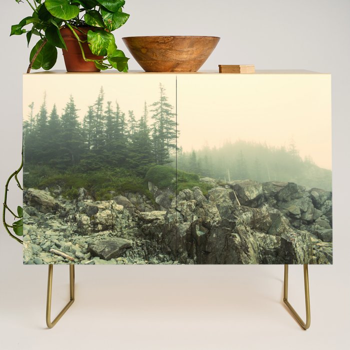 Hiking the Maine Coast Credenza Gallery Image 1
