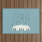 Singing in the rain Outdoor Rug Gallery Image 1