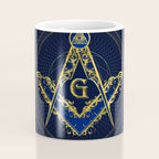 Freemasonry symbol Square and Compasses Coffee Mug Gallery Image 4