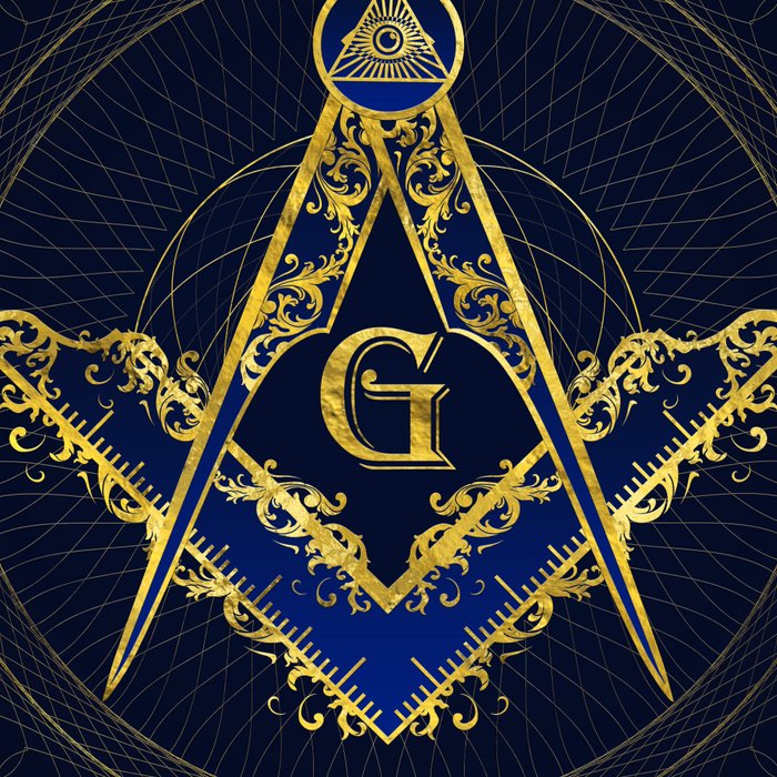 Freemasonry symbol Square and Compasses Coffee Mug Gallery Image 2