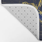 Freemasonry symbol Square and Compasses Bath Mat Gallery Image 2