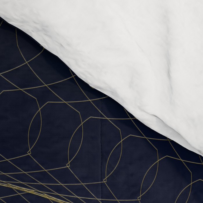 Freemasonry symbol Square and Compasses Comforter Gallery Image 4