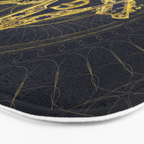 Freemasonry symbol Square and Compasses Bath Mat Gallery Image 3