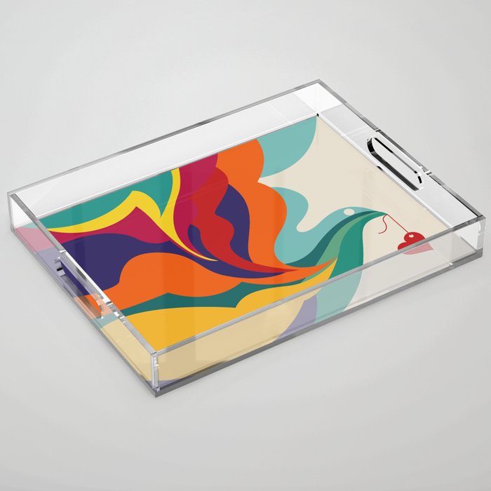 Love Message Acrylic Tray Gallery Image 1