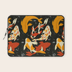 Koi in Black Water Laptop Sleeve Gallery Image 1
