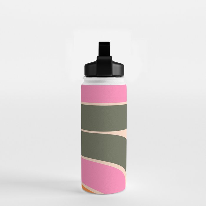 Retro Curve Water Bottle Gallery Image 2