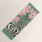 Floral strip  Yoga Mat Gallery Image 1