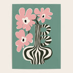Floral strip  Poster Gallery Image 4