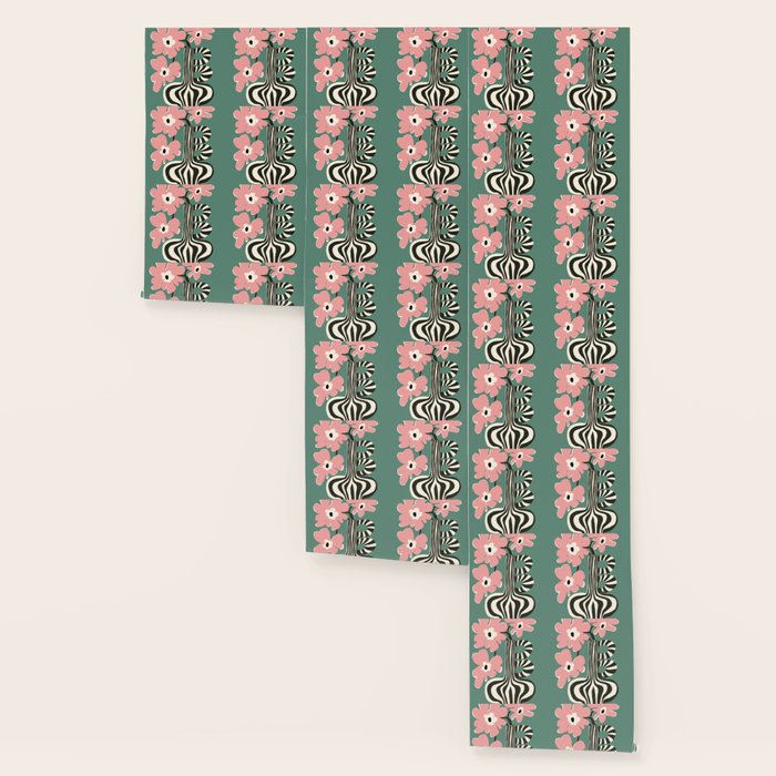 Floral strip  Wallpaper Gallery Image 3