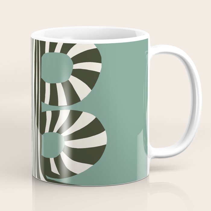 Floral strip  Coffee Mug Gallery Image 1