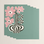 Floral strip  Wrapping Paper Gallery Image 3