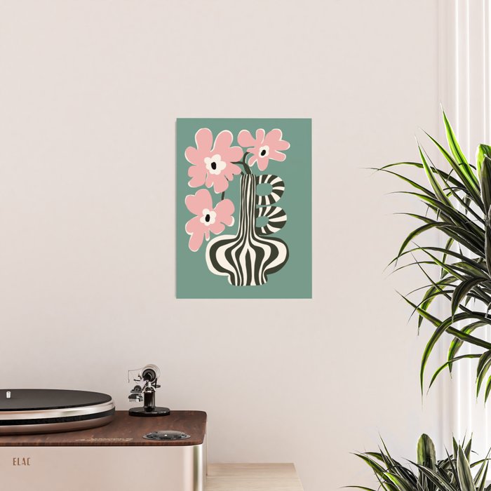 Floral strip  Poster Gallery Image 2