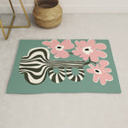 Floral strip  Rug Gallery Image 1