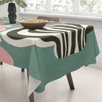 Floral strip  Tablecloth Gallery Image 3