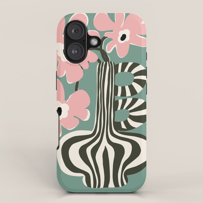 Floral strip  iPhone Case Gallery Image 1