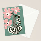 Floral strip  Stationery Card Gallery Image 2