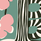 Floral strip  Coffee Mug Gallery Image 2