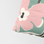 Floral strip  Pillow Sham Gallery Image 4