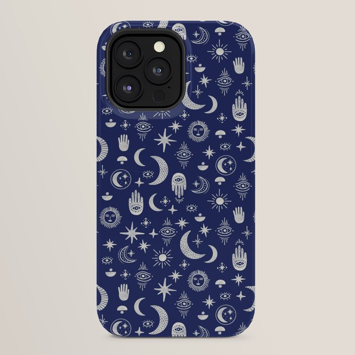 Mystic symbols in the dark sky iPhone Case Gallery Image 32
