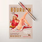 The Babes Of Bourbon Vol. 25: Holiday Cheers Wrapping Paper Gallery Image 1